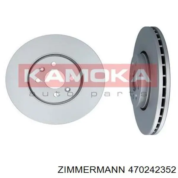 Тормоз дисковый передний Zimmermann 470242352 цена, от 43.43 USD