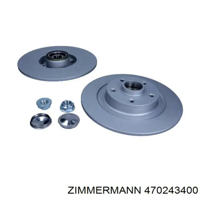 Задний дисковый тормоз Zimmermann 470243400