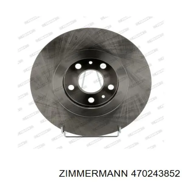 Передние тормозные диски 470243852 Zimmermann