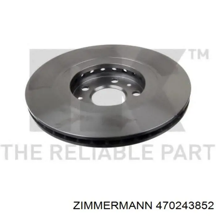 Тормоз дисковый передний Zimmermann 470243852 цена, от 76.97 USD