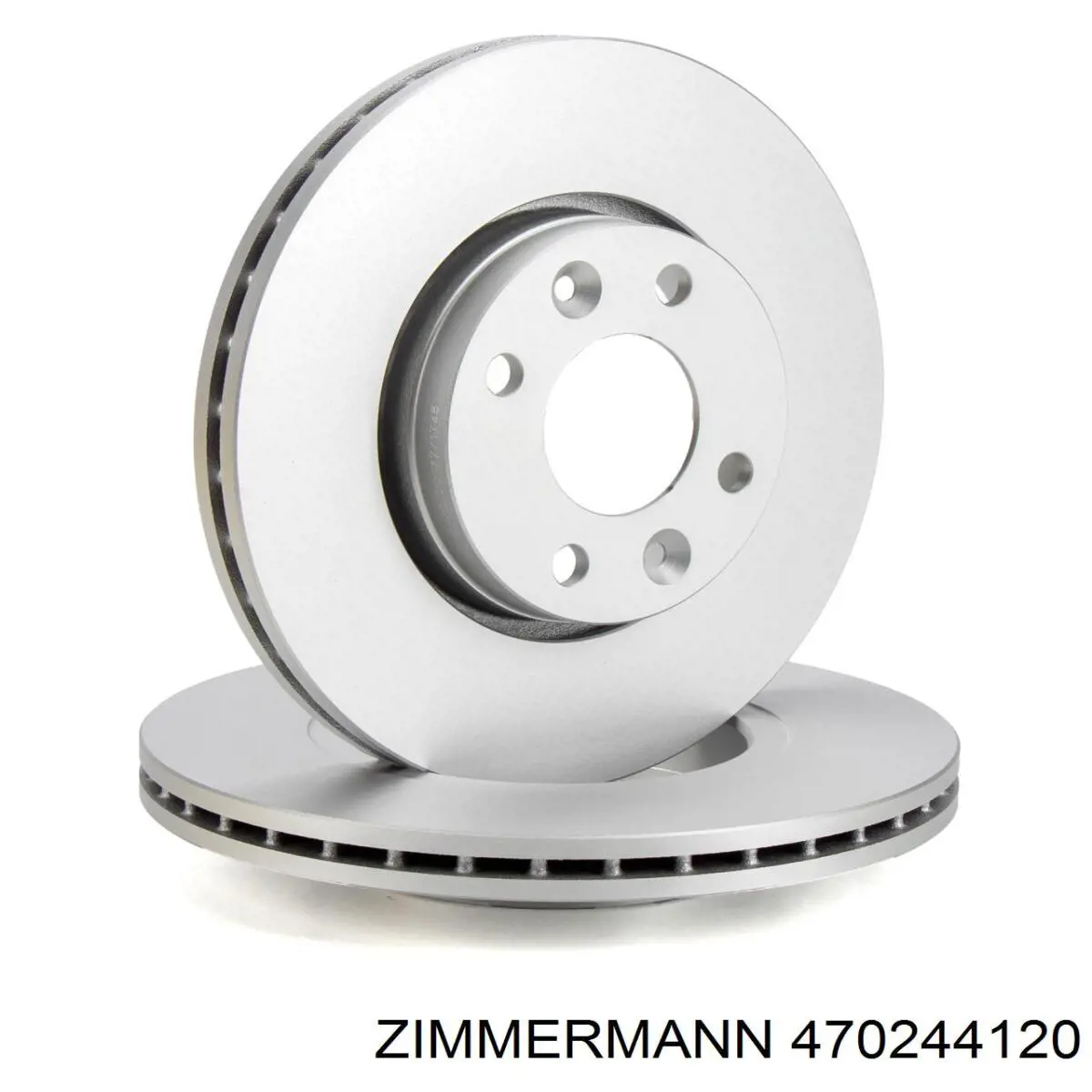 Передние тормозные диски 470244120 Zimmermann