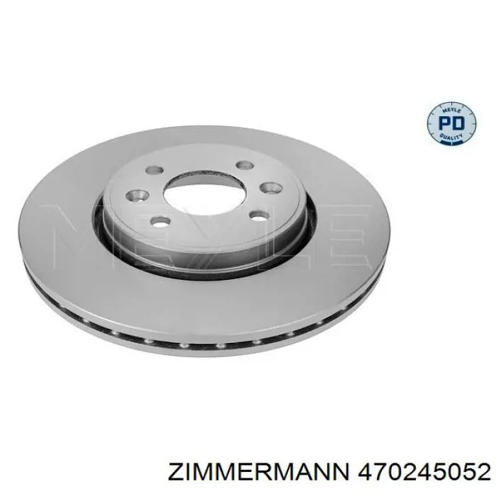 Тормоз дисковый передний Zimmermann 470245052 цена, от 77.72 USD