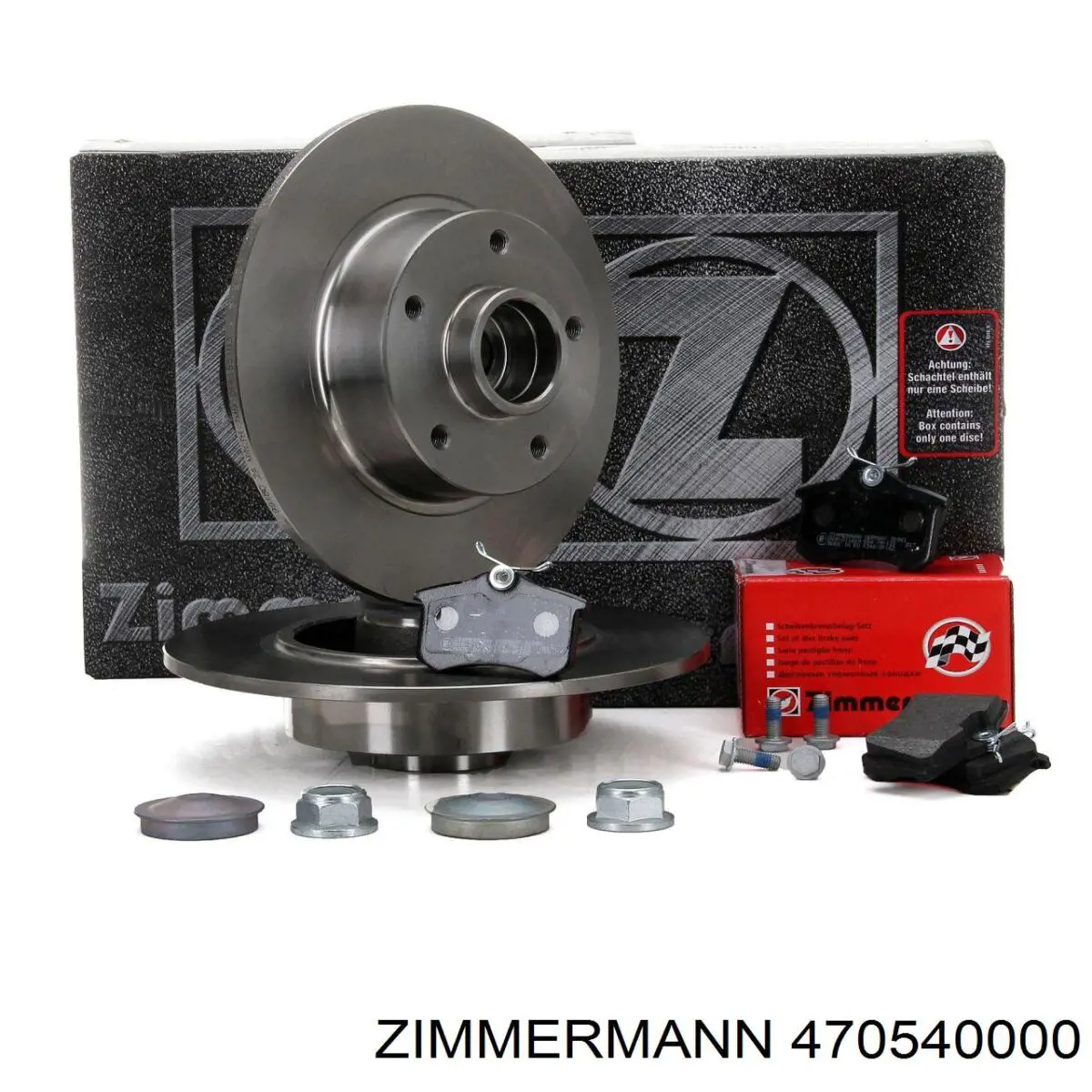 Задний тормозной диск Zimmermann 470540000 цена, от 92.00 USD