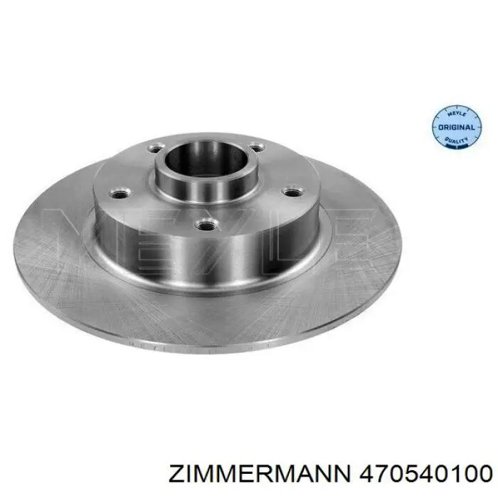 Купить 470540100 Zimmermann Диск тормозной задний