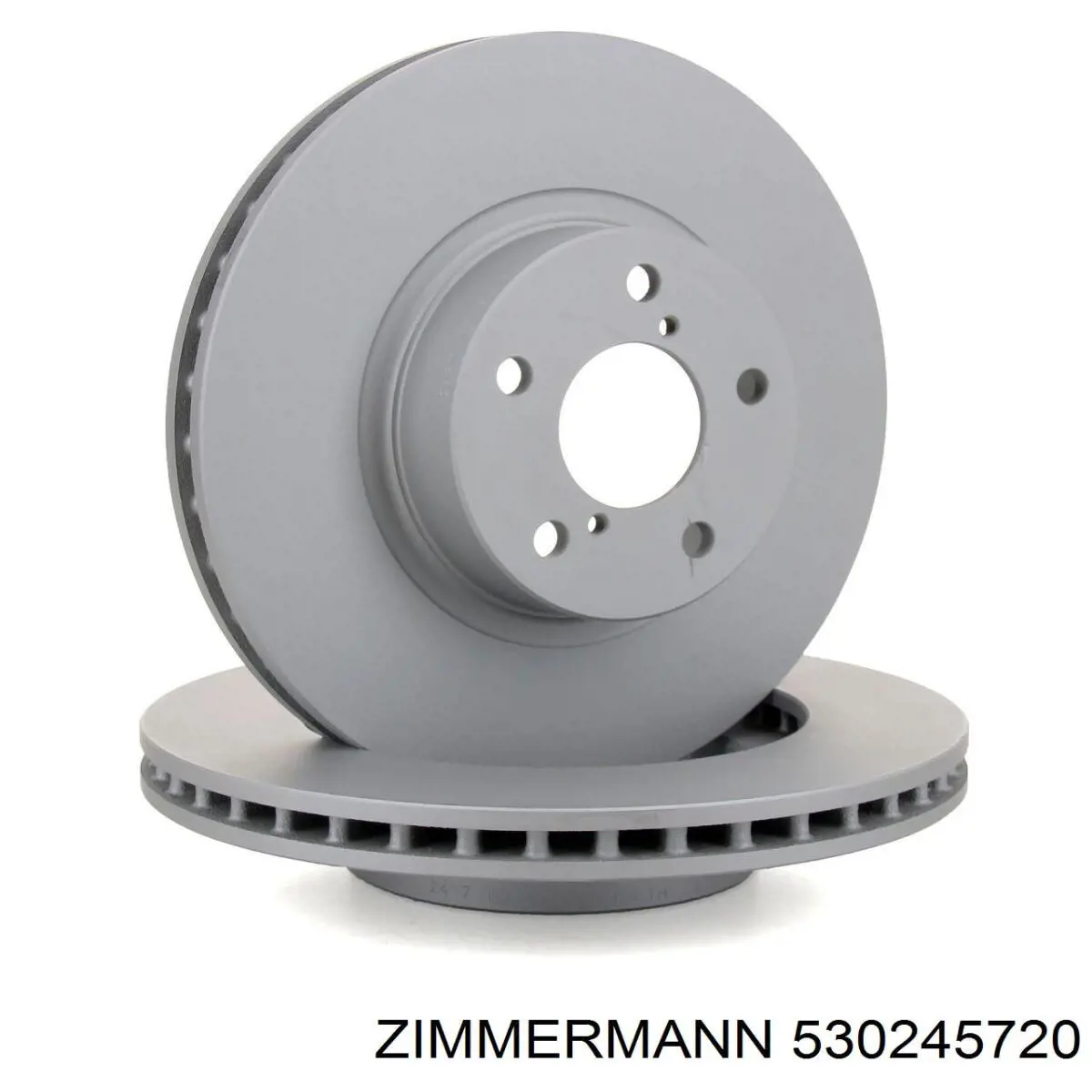 Передние тормозные диски 530245720 Zimmermann
