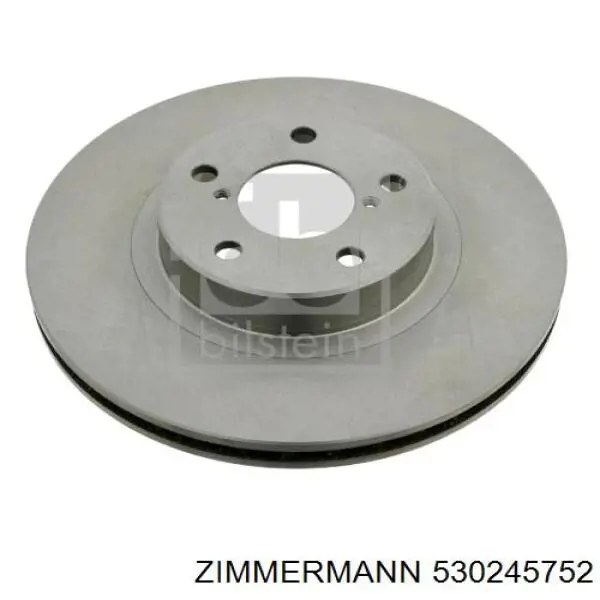 Передние тормозные диски 530245752 Zimmermann