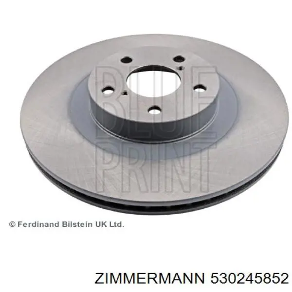 Передний тормозной диск Zimmermann 530245852