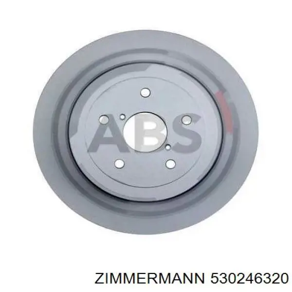 Задний тормозной диск Zimmermann 530246320 цена, от 78.14 USD
