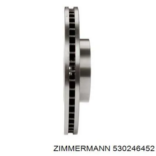 Передние тормозные диски 530246452 Zimmermann