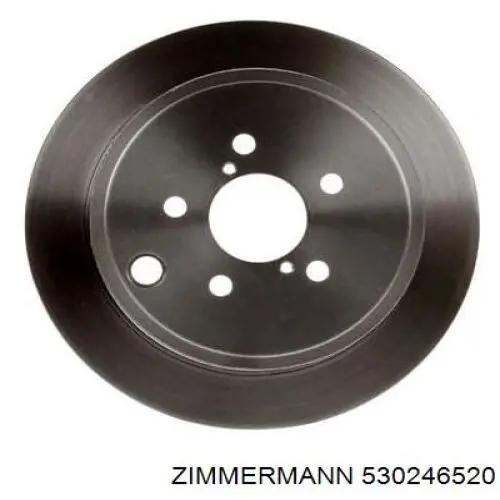 Купить 530246520 Zimmermann Диск тормозной задний