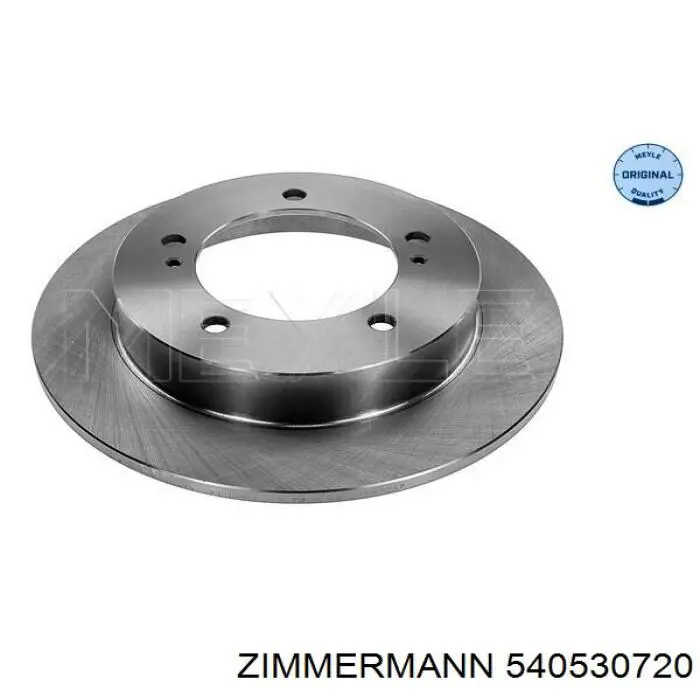 Тормоз дисковый передний Zimmermann 540530720 цена, от 35.92 USD