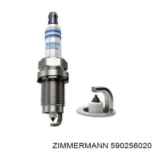 590256020 Zimmermann Диск тормозной передний