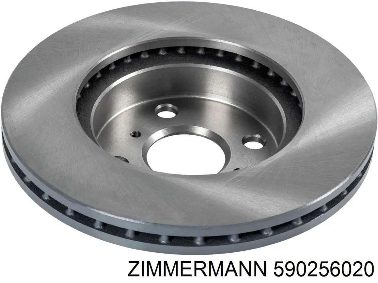 Передние тормозные диски 590256020 Zimmermann