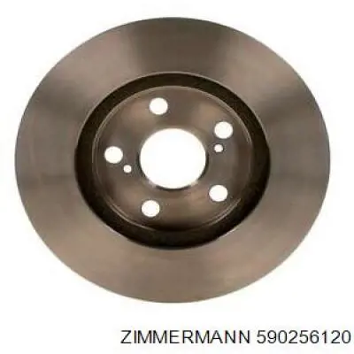 590256120 Zimmermann Диск тормозной передний