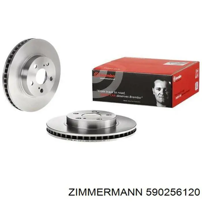 Купить 590256120 Zimmermann Ротор тормозной