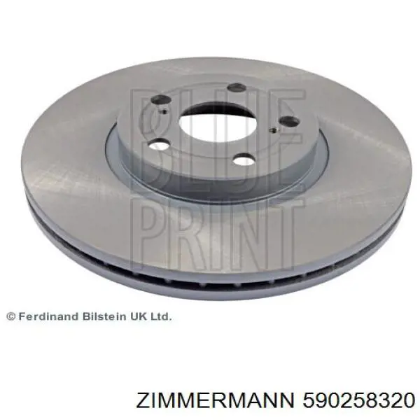 Тормоз дисковый передний Zimmermann 590258320 цена, от 54.44 USD