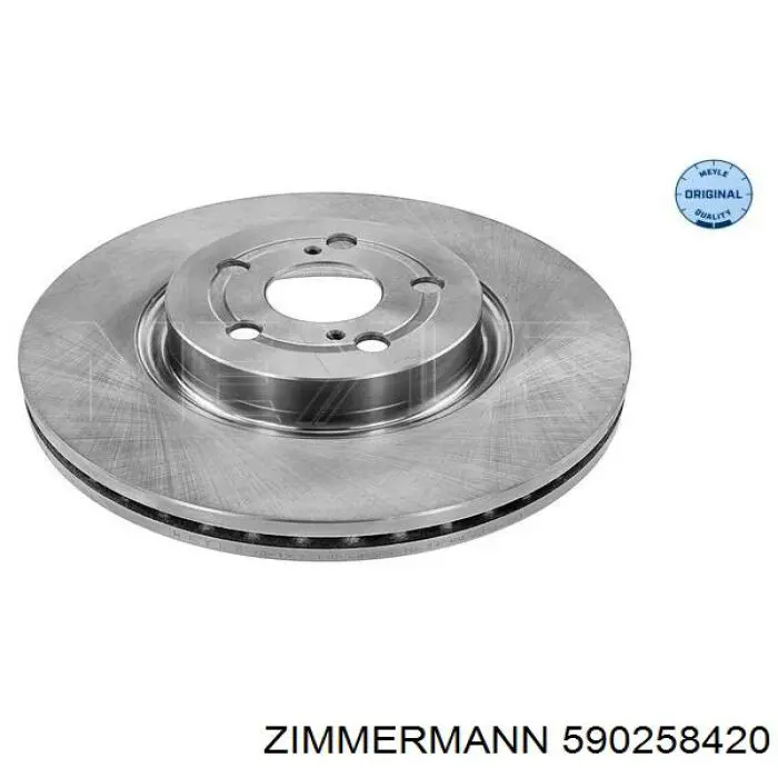 Купить 590258420 Zimmermann Ротор тормозной