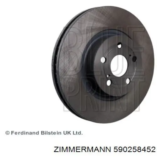 Купить 590258452 Zimmermann Ротор тормозной