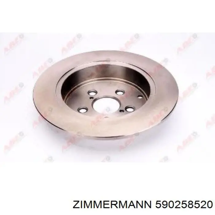 Тормозные диски 590258520 Zimmermann