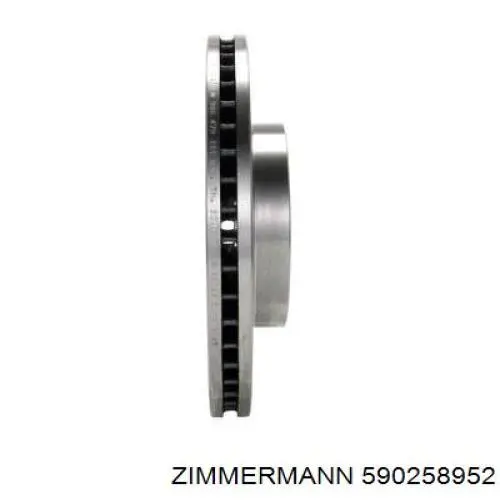 Передний тормозной диск Zimmermann 590258952