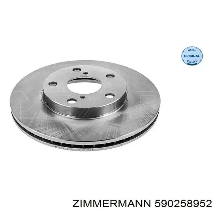 Купить 590258952 Zimmermann Ротор тормозной