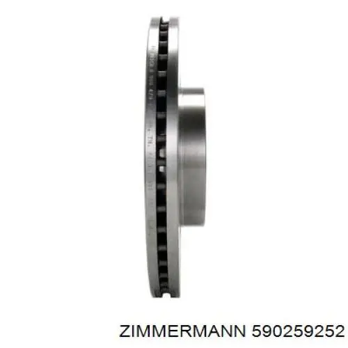 Тормоз дисковый передний Zimmermann 590259252 цена, от 51.52 USD