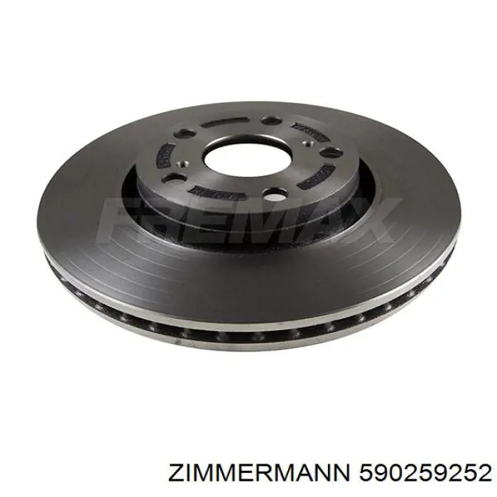 Купить 590259252 Zimmermann Ротор тормозной