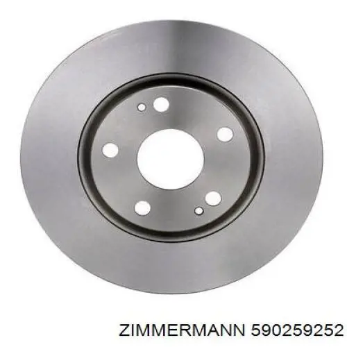 Купить 590259252 Zimmermann Ротор тормозной