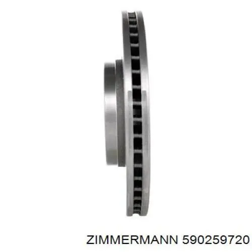 Передний тормозной диск Zimmermann 590259720