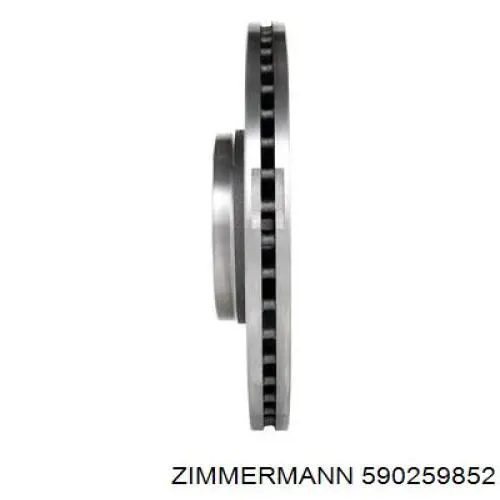Передние тормозные диски 590259852 Zimmermann