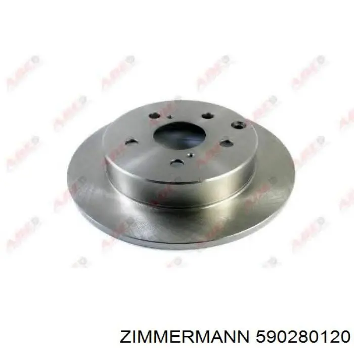 Тормозные диски 590280120 Zimmermann