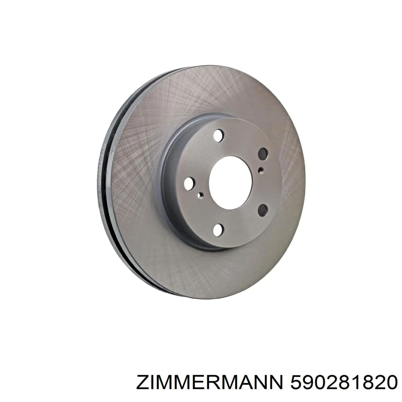 Передний тормозной диск Zimmermann 590281820