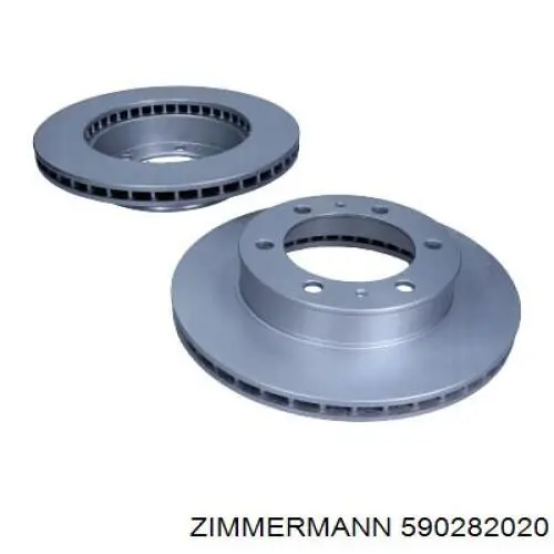 Передние тормозные диски 590282020 Zimmermann