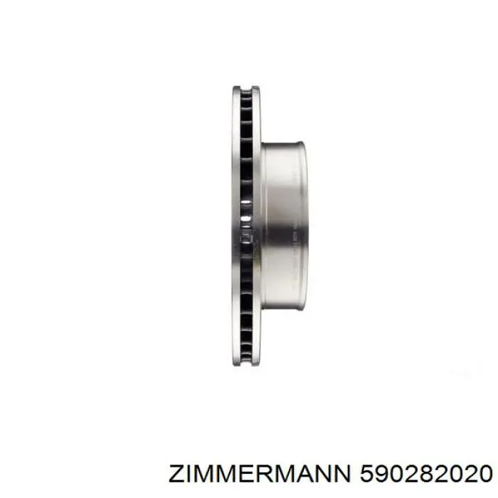590282020 Zimmermann Диск тормозной передний