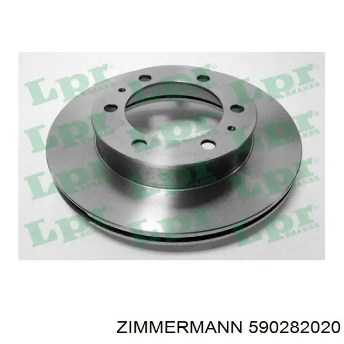 Тормоз дисковый передний Zimmermann 590282020 цена, от 63.07 USD