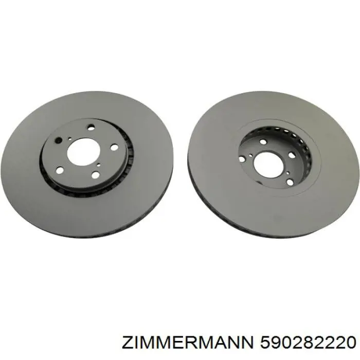 Купить 590282220 Zimmermann Ротор тормозной