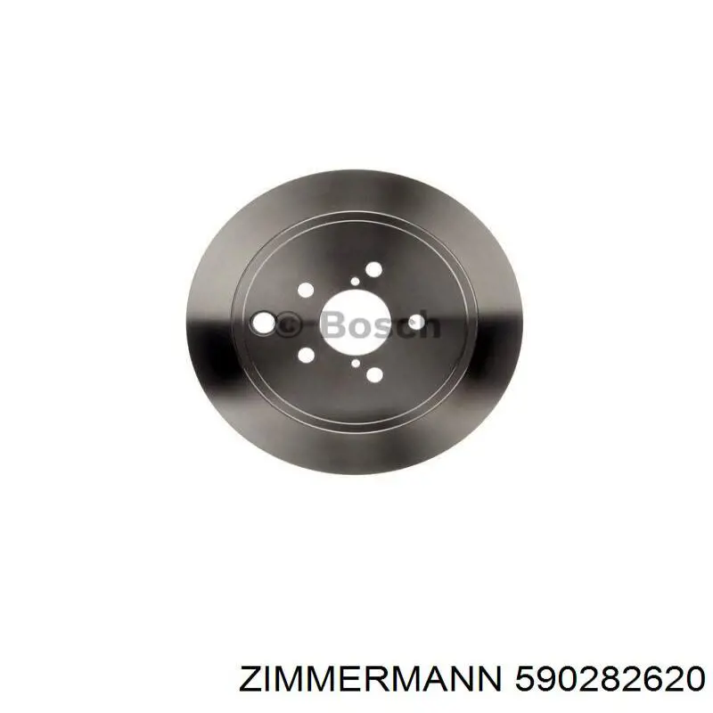Задний тормозной диск Zimmermann 590282620 цена, от 60.52 USD