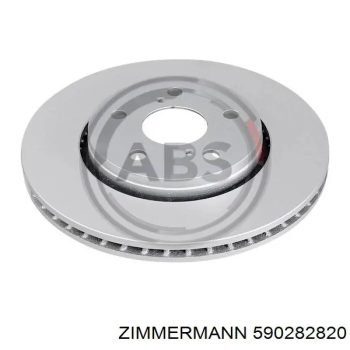 Купить 590282820 Zimmermann Ротор тормозной