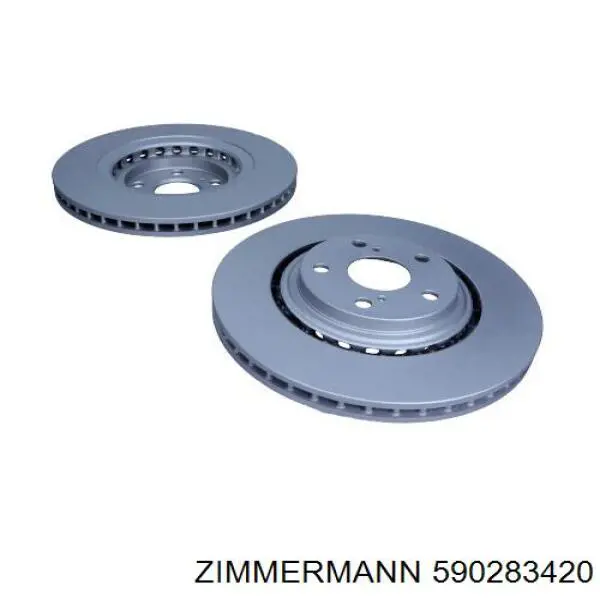 Тормоз дисковый передний Zimmermann 590283420 цена, от 84.56 USD