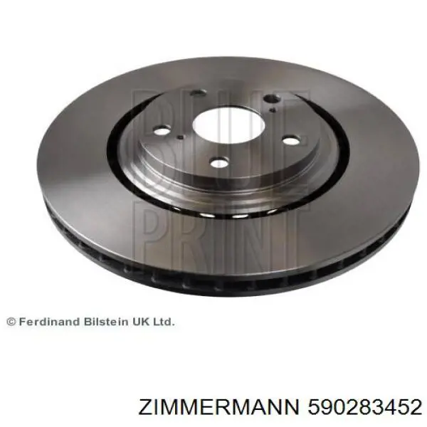 Купить 590283452 Zimmermann Ротор тормозной