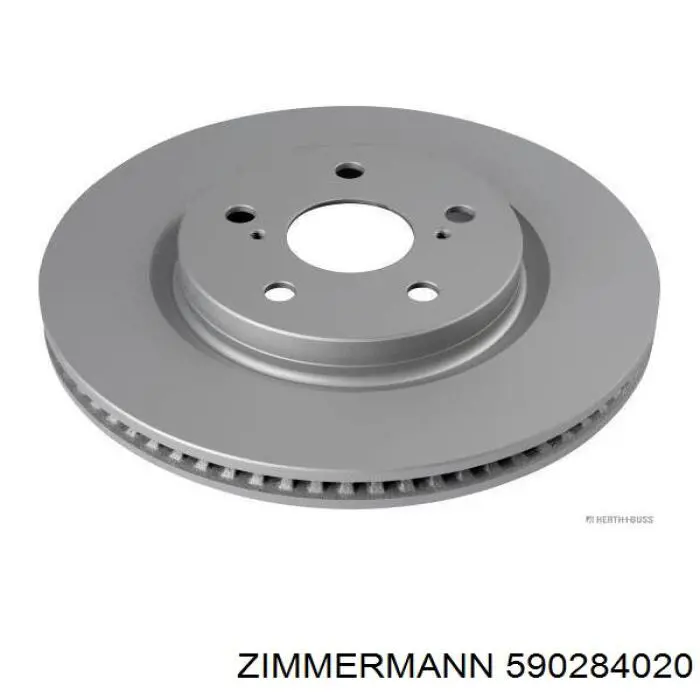 Тормоз дисковый передний Zimmermann 590284020 цена, от 75.09 USD