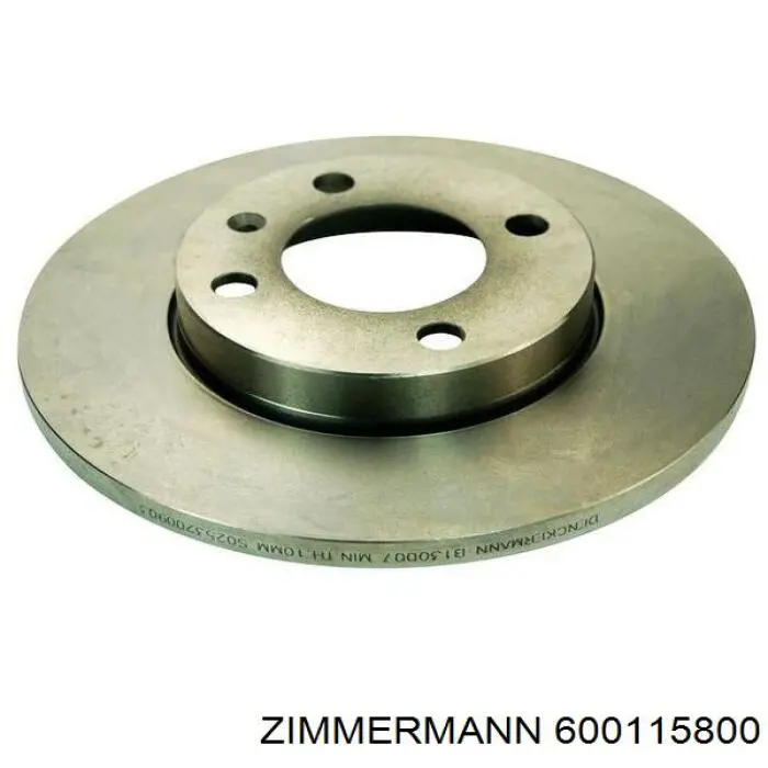 Тормоз дисковый передний Zimmermann 600115800 цена, от 18.87 USD