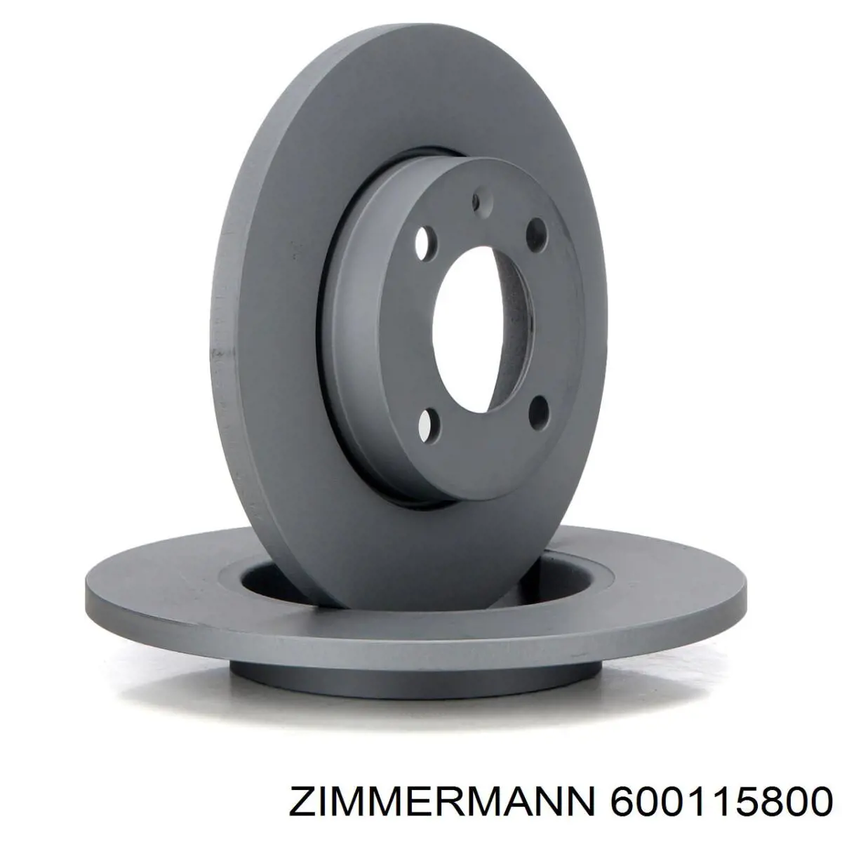 Передние тормозные диски 600115800 Zimmermann