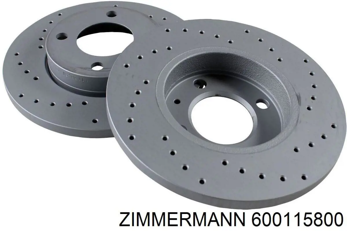 Купить 600115800 Zimmermann Ротор тормозной