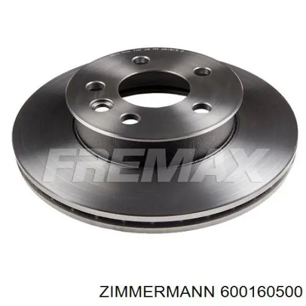 Купить 600160500 Zimmermann Ротор тормозной