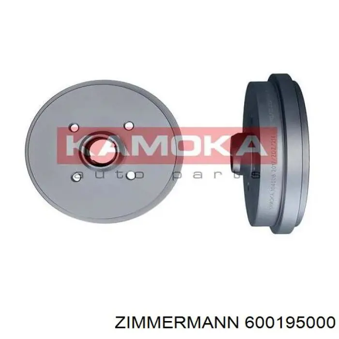 Барабан тормозной задний Zimmermann 600195000 цена, от 30.54 USD