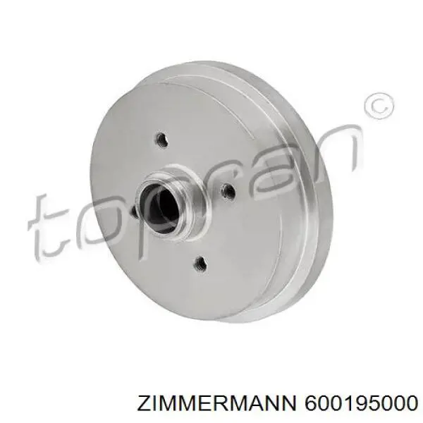 Купить 600195000 Zimmermann Тормозной барабан