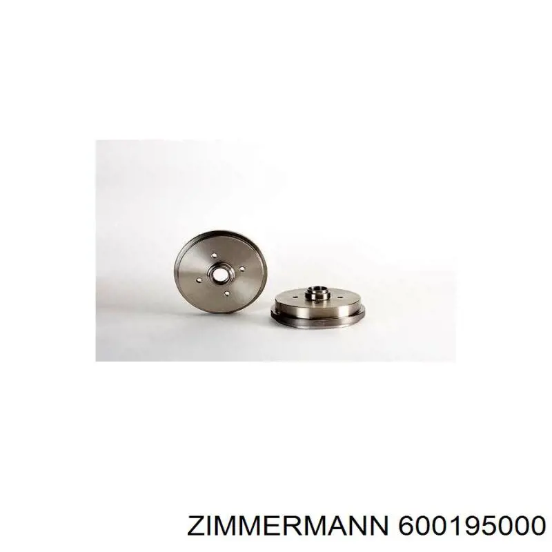 Купить 600195000 Zimmermann Тормозной барабан