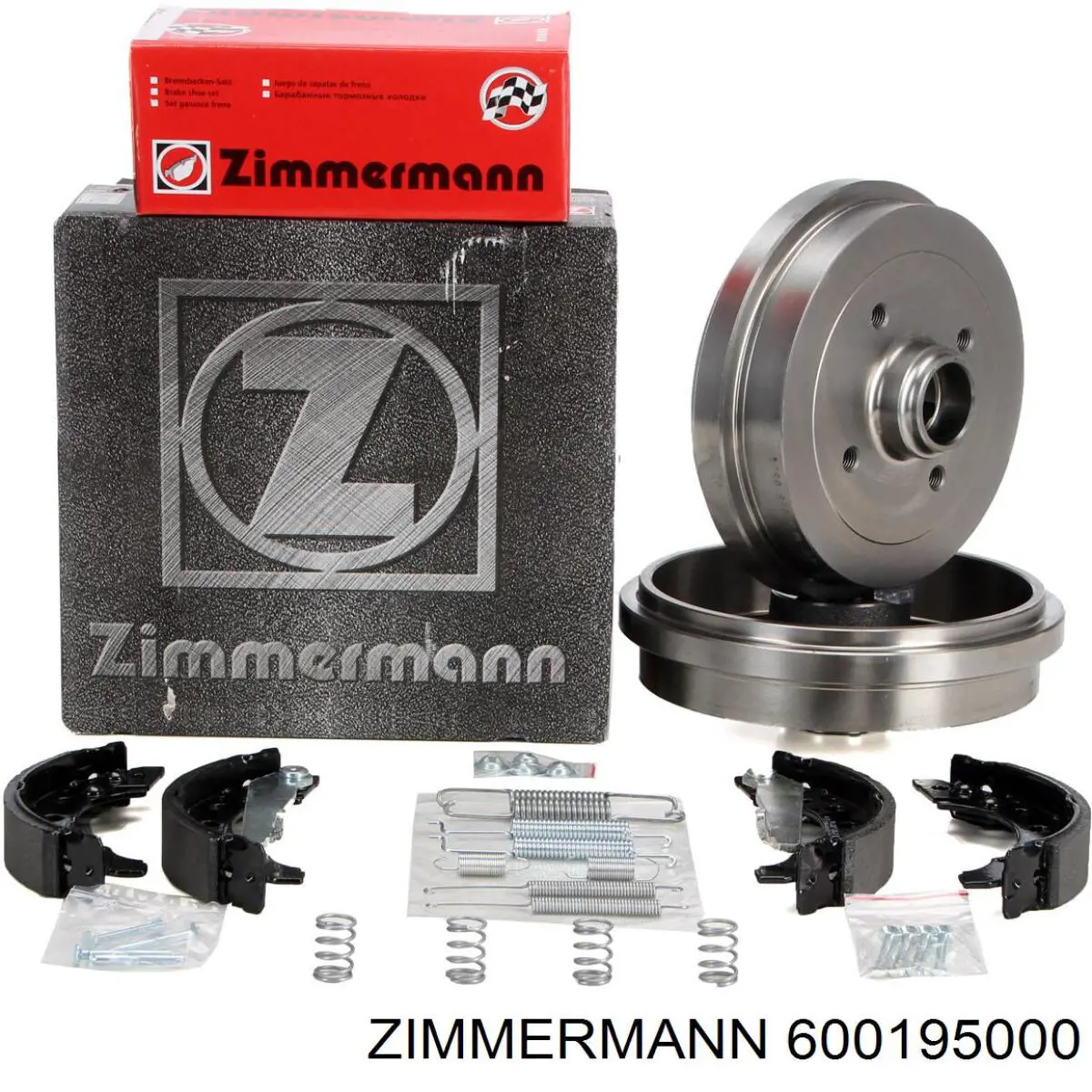 Барабан тормозной задний Zimmermann 600195000 цена, от 30.54 USD