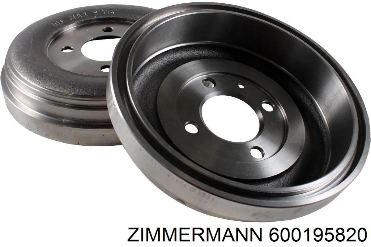 600195820 Zimmermann Тормозной барабан
